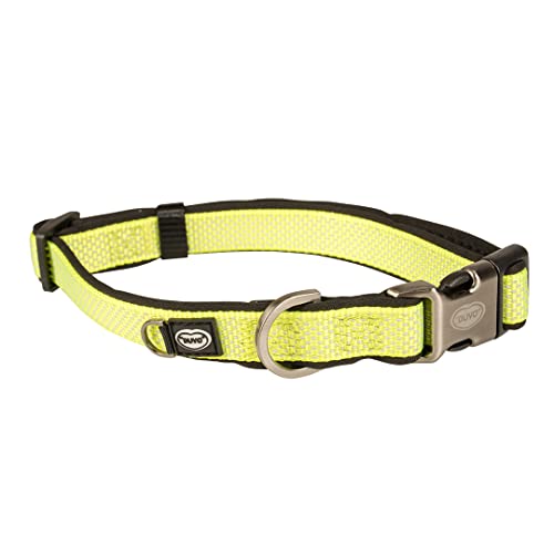 duvoplus, Ga me Explor North-Hundehalsband, komfortabel, modernes Design, Größe 30 – 45 cm/15 mm, Neongelb, ideal für Spaziergänge und abenteuerliche Expeditionen duvoplus, Ga me Explor North-Hundehalsband, komfortabel, modernes Design, Größe 30 – 45 cm/15 mm, Neongelb, ideal für Spaziergänge und abenteuerliche Expeditionen von Duvoplus