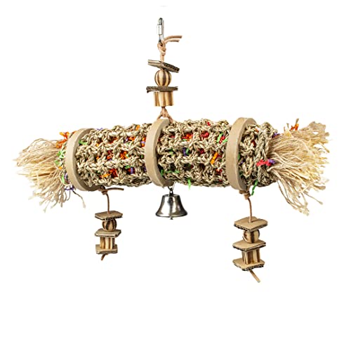 duvoplus, Rohr aus Seegras, 35 x 46 x 10 cm, Mehrfarbig, Vögel, Mehrfarbig von duvoplus