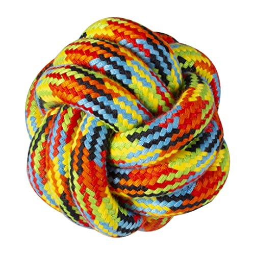 Duvoplus, Baumwollseil Ball Beach 10 cm Spielzeug Hund Duvoplus, Baumwollseil Ball Beach 10 cm Spielzeug Hund von Duvoplus
