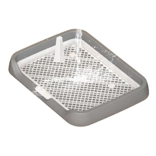 Hundetraining Toilette, Hundetoiletten, Töpfchen-Trainingstablett, Hund Töpfchen Zaun, Haustier-Toiletten-Toilettentablett, Welpen-Trainingstablett, Welpentoilette für kleine große ältere Hunde, Grau Hundetraining Toilette, Hundetoiletten, Töpfchen-Trainingstablett, Hund Töpfchen Zaun, Haustier-Toiletten-Toilettentablett, Welpen-Trainingstablett, Welpentoilette für kleine große ältere Hunde, Grau von dzqad