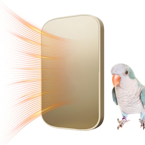 dzqad Vogelkäfig Heizung | Temperaturgerechte Heizstange Für Papageien Und Vögel | Anti Biss Haustierzubehör Für Nacht Reise Conure Hängematte Indoor Voliere Kaninchen Balkon Kanarienvogel Outdoor von dzqad