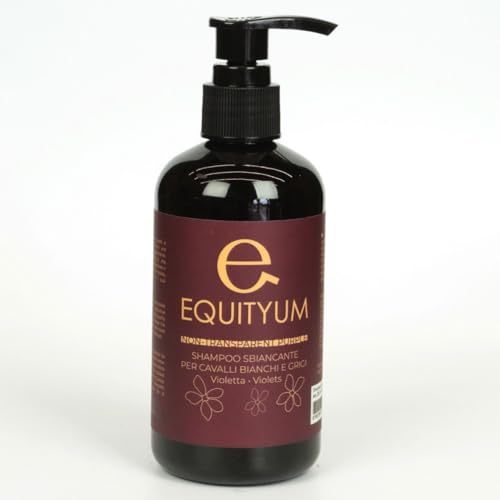 Shampoo Graue Pferde Parma Violets, wertvolle Shampoos und Düfte für Ihr Pferd, exklusive Zutaten und Formulierungen von e EQUITYUM