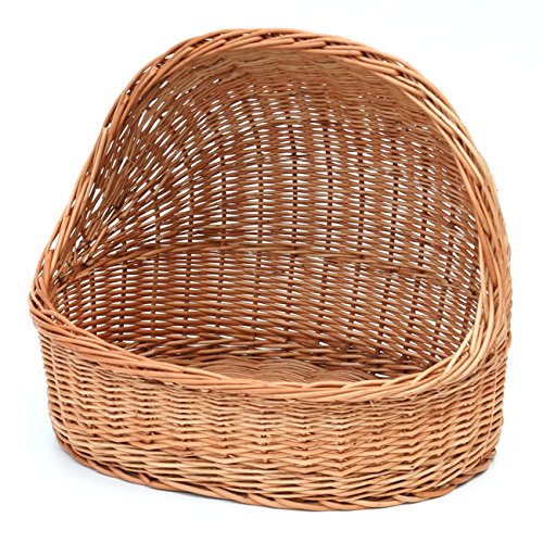 e-wicker24 Naturfarbene Tierhütte aus Weide (Natur) e-wicker24 Naturfarbene Tierhütte aus Weide (Natur) von e-wicker24 Alles aus Weide