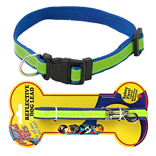 eBuyGB Sicherheitsleine für Hunde, reflektierend, reflektierend, verstellbar, Blau eBuyGB Sicherheitsleine für Hunde, reflektierend, reflektierend, verstellbar, Blau von eBuyGB