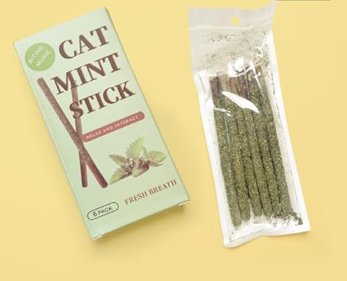 ePicsoa 22 Stück Katzenminze Sticks, Matatabi-Kausticks, Katzenminze Spielzeug Katzen Kauhölzer Sticks für Katzen Zahnpflege & Gegen Mundgeruch Natürlich Sicher Katzensticks Kausticks Set ePicsoa 22 Stück Katzenminze Sticks, Matatabi-Kausticks, Katzenminze Spielzeug Katzen Kauhölzer Sticks für Katzen Zahnpflege & Gegen Mundgeruch Natürlich Sicher Katzensticks Kausticks Set von ePicsoa