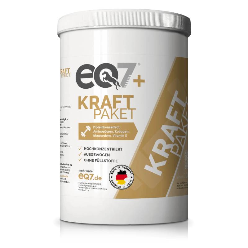 eQ7+ Kraftpaket 1 kg Dose Masse mit Klasse eQ7+ Kraftpaket 1 kg Dose Masse mit Klasse von eQ7