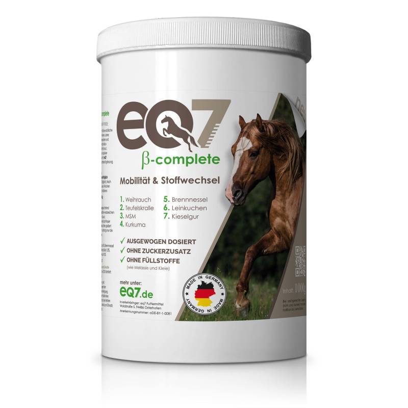 eQ7 Beta-Complete 1kg Mobilität & Stoffwechsel eQ7 Beta-Complete 1kg Mobilität & Stoffwechsel von eQ7