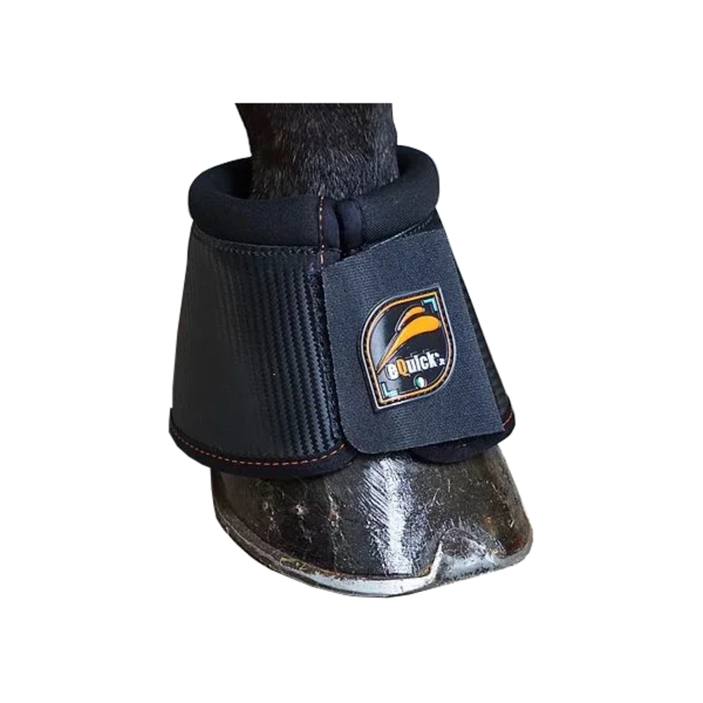 eQuick® Hufglocken Carbon Black, Gr. M von eQuick