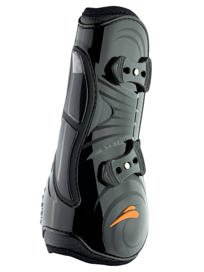 eQuick® eAirshock Legend Gamaschen Black, Gr. L von eQuick