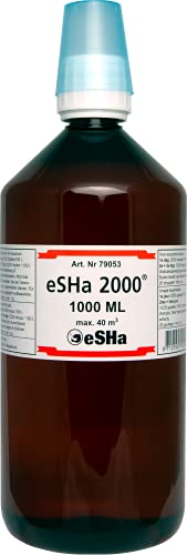 eSHa 2000 – Breitbandheilmittel gegen Verpilzungen, Flossenfäule und bakterielle Krankheiten - 1000 ml von eSHa Labs
