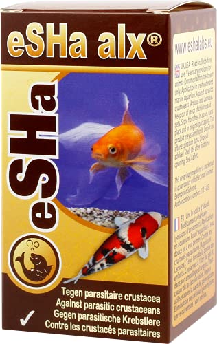 eSHa alx - bekämpft parasitäre Krebstiere wie Karpfenläuse (Argulus), Ankerwürmer (Lernaea), Kiemenläuse - 20 ml von eSHa Labs