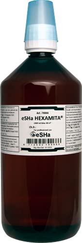 eSHa - HEXAMITA - bekämpft die Lochkrankheit bei Diskusfischen - 1000 ml von eSHa Labs