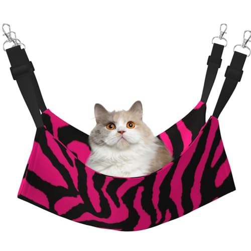 Haustier-Käfig-Hängematte, Zebra-Tiger-Leopardenmuster, warm, weich, zum Aufhängen, für den Winter, warm Haustier-Käfig-Hängematte, Zebra-Tiger-Leopardenmuster, warm, weich, zum Aufhängen, für den Winter, warm von eeprty