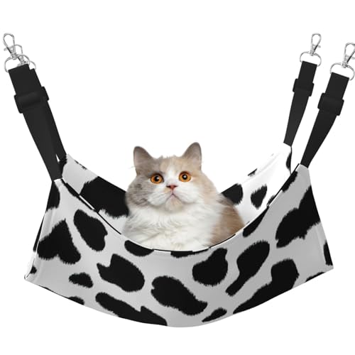 Haustier-Käfig-Hängematte mit Leopardenmuster, warm, weich, zum Aufhängen, für den Winter, warm Haustier-Käfig-Hängematte mit Leopardenmuster, warm, weich, zum Aufhängen, für den Winter, warm von eeprty