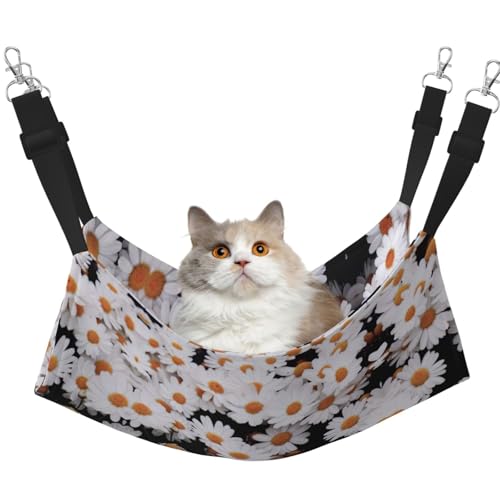 eeprty Daisy Haustier-Käfig-Hängematte, warme Haustier-Hängematte, weiche Hängematte für den Winter, warm eeprty Daisy Haustier-Käfig-Hängematte, warme Haustier-Hängematte, weiche Hängematte für den Winter, warm von eeprty