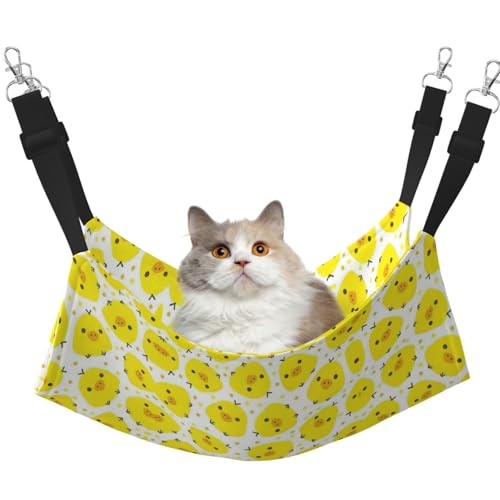 eeprty Gelbe Hängematte für Haustierkäfig, warme Haustier-Hängematte, weiche hängende Katzenbett-Matte, Winter, warm eeprty Gelbe Hängematte für Haustierkäfig, warme Haustier-Hängematte, weiche hängende Katzenbett-Matte, Winter, warm von eeprty