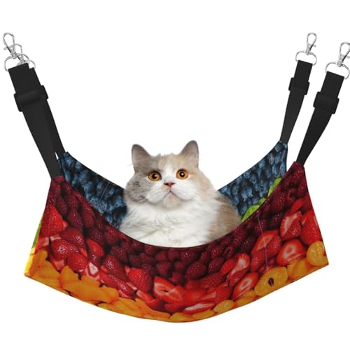 eeprty Haustier-Käfig-Hängematte, warme Haustier-Hängematte, weiche hängende Katzenbett-Matte, Winter, warm eeprty Haustier-Käfig-Hängematte, warme Haustier-Hängematte, weiche hängende Katzenbett-Matte, Winter, warm von eeprty