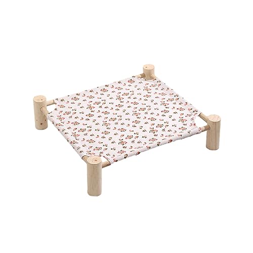 eexuujkl Atmungsaktives und feuchtigkeitsbeständiges Hundebett aus erhöhtem Holz für kleine Haustiere. Abnehmbares und waschbares Haustierbett, S zitterndes Set eexuujkl Atmungsaktives und feuchtigkeitsbeständiges Hundebett aus erhöhtem Holz für kleine Haustiere. Abnehmbares und waschbares Haustierbett, S zitterndes Set von eexuujkl