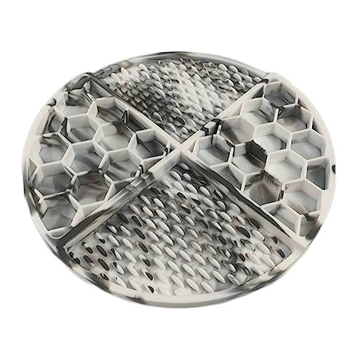 eexuujkl Fressmatte Licky Pad Verlangsamung des Essens Mehrfarbiger Welpenfutterspender Waschbarer Heimtierbedarf Futter für Katzen Universal Tierbedarf, Grau eexuujkl Fressmatte Licky Pad Verlangsamung des Essens Mehrfarbiger Welpenfutterspender Waschbarer Heimtierbedarf Futter für Katzen Universal Tierbedarf, Grau von eexuujkl