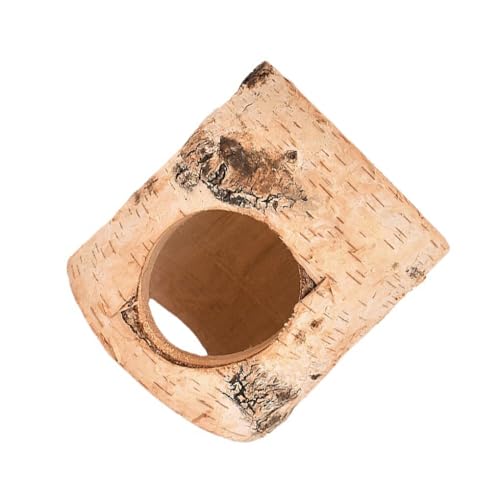 eexuujkl Kompakte Größe, natürliches Tiertunnel Übungsrohr, Kauspielzeug für Kaninchen, Frettchen, Hamster, Hamster, Meerschweinchen, Käfig, Holz, Typ 2 eexuujkl Kompakte Größe, natürliches Tiertunnel Übungsrohr, Kauspielzeug für Kaninchen, Frettchen, Hamster, Hamster, Meerschweinchen, Käfig, Holz, Typ 2 von eexuujkl