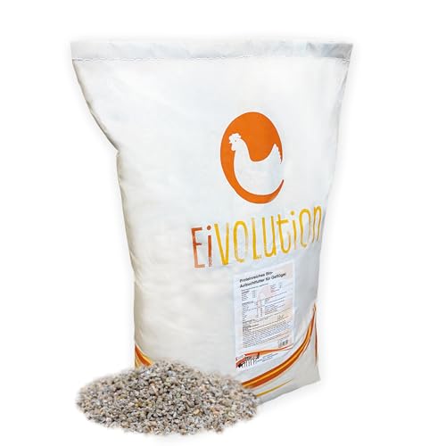 Eivolution Bio-Aufzuchtfutter Geflügel 14kg - Proteinreich - Für Küken, Hühner, Wachteln, Puten Eivolution Bio-Aufzuchtfutter Geflügel 14kg - Proteinreich - Für Küken, Hühner, Wachteln, Puten von eivolution