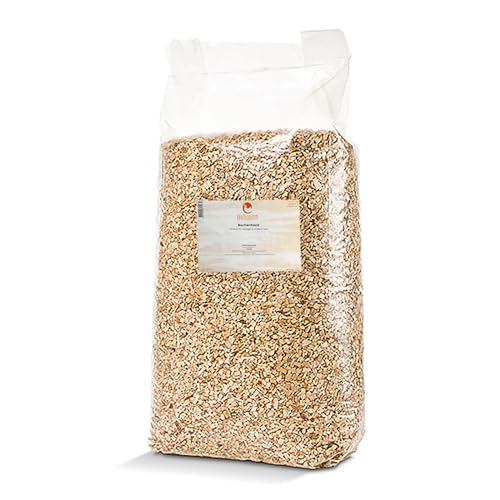eivolution Buchenhack - Einstreu für Stall & Voliere 15 kg - (60L) - staubfrei - artgerechter Untergrund - Natürliches Produkt - Auch zum Räuchern geeignet eivolution Buchenhack - Einstreu für Stall & Voliere 15 kg - (60L) - staubfrei - artgerechter Untergrund - Natürliches Produkt - Auch zum Räuchern geeignet von eivolution