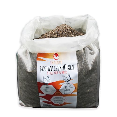 eivolution Buchweizenhülsen-Streu - 25 L - für Sauberkeit und Komfort im Hühnerstall - hygienisch - 100% natürlich eivolution Buchweizenhülsen-Streu - 25 L - für Sauberkeit und Komfort im Hühnerstall - hygienisch - 100% natürlich von eivolution