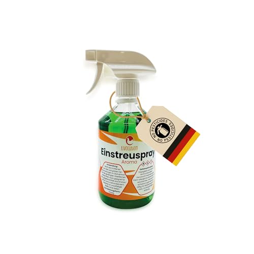 eivolution Einstreuspray - 500ml - Frische und Wohlbefinden für deinen Stall - Ätherische Öle - 100% natürlich von eivolution