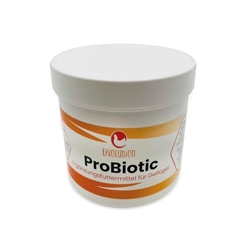 eivolution ProBiotic - 200g – Natürliches Probiotikum für Hühner und Geflügel zur Stabilisierung der Darmflora und Unterstützung des Immunsystems eivolution ProBiotic - 200g – Natürliches Probiotikum für Hühner und Geflügel zur Stabilisierung der Darmflora und Unterstützung des Immunsystems von eivolution