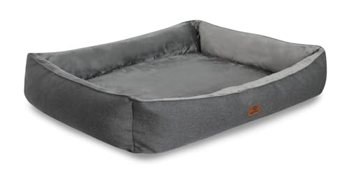 elGiga Hundebett Tommy - Innenkissen herausnehmbar & waschbar - XL 130 x 105 cm von elGiga Der Megastore im Internet!