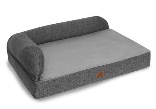 elGiga orthopädisches Hundebett Markus - Bezug mit RV waschbar - XL 120 x 75 cm von elGiga Der Megastore im Internet!