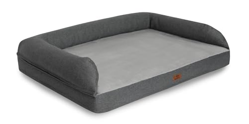 elGiga orthopädisches Hundebett Moritz - Bezug mit RV waschbar - XL 120 x 75 cm elGiga orthopädisches Hundebett Moritz - Bezug mit RV waschbar - XL 120 x 75 cm von elGiga Der Megastore im Internet!