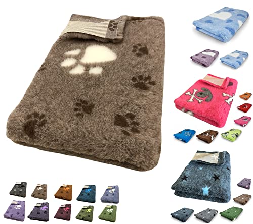 elropet Hundedecke Hundematte Premium 30mm Original rutschfest S/M/L für kleine Hunde/große Hunde Vet Bed höchste Qualitätsstufe (L 160cm X 100cm, Herz Rosa) von elropet