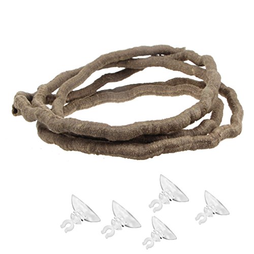 Emours Small Animal Bend-A-Branch Jungle Vine Pet Habitat Decor with Sunction Cups by Emours Emours Small Animal Bend-A-Branch Jungle Vine Pet Habitat Decor with Sunction Cups by Emours von emours