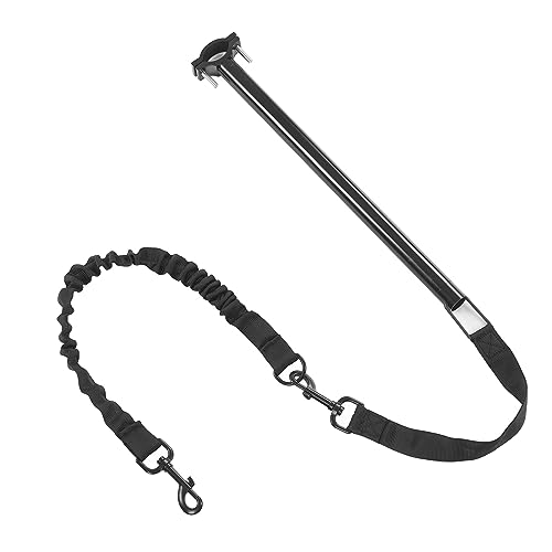 Fahrrad-Hundeleine, 76,2 cm/30 Zoll, 453,6 kg/1000 lb Last, einziehbare, elastische Nylon-Haustierleine, rotierende Hundeleine, Trainingsgerät für Radfahren, Training, Joggen Fahrrad-Hundeleine, 76,2 cm/30 Zoll, 453,6 kg/1000 lb Last, einziehbare, elastische Nylon-Haustierleine, rotierende Hundeleine, Trainingsgerät für Radfahren, Training, Joggen von equlup