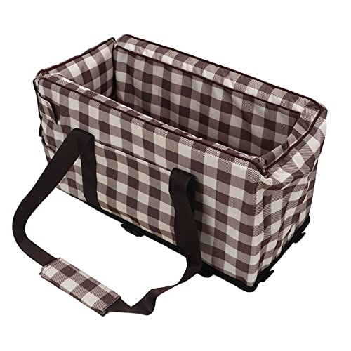 Hundeautositz, 7,9 x 9,1 x 18,9 Zoll, verstellbar, wasserdicht, Polyester, für Haustiere, Katzen, rutschfest, Reisebett, Hundearmlehne, Booster, sicherer Sitz mit 2 Taschen Hundeautositz, 7,9 x 9,1 x 18,9 Zoll, verstellbar, wasserdicht, Polyester, für Haustiere, Katzen, rutschfest, Reisebett, Hundearmlehne, Booster, sicherer Sitz mit 2 Taschen von equlup