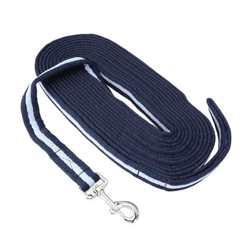 Pferde -Trainingsseil, 8m/26,2ft Polyester -Bleiseil Equine Rein Horse Tack Accessoires mit Edelstahlhaken für den täglichen Gebrauch von equlup