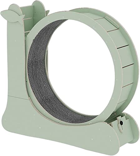 Hundelaufband 31,5-Zoll-Katzenrad-Trainingsgerät für Katzen zum Abnehmen für Katzen, Klettergerüst, Holz, Sportspielzeug, Laufband mit Teppichboden Hundelaufband 31,5-Zoll-Katzenrad-Trainingsgerät für Katzen zum Abnehmen für Katzen, Klettergerüst, Holz, Sportspielzeug, Laufband mit Teppichboden von esmen
