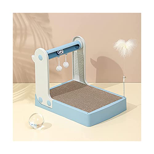Hundelaufband Niedliches Katzenmöbel 3-in-1-Katzenkratzbrett mit Katzenkratzstock und klingendem Glockenball Katzenkratzliege Haustier-Laufband-Spielzeug Hundelaufband Niedliches Katzenmöbel 3-in-1-Katzenkratzbrett mit Katzenkratzstock und klingendem Glockenball Katzenkratzliege Haustier-Laufband-Spielzeug von esmen