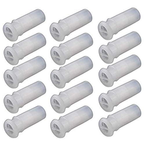 100 Stück 18 mm Haustier-Spielzeugbälle, Ersatz-Quietscher, DIY-Spielzeug, Zubehör, Reparatur, Reparatur, Hund, Haustier, Baby-Spielzeug, Geräuschmacher-Einsatz, Ersatz von esowemsn