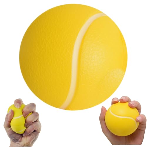 eurNhrN Grip Ball für Handstärke 2,8 Zoll Gute Widerstandsfähigkeit weiche Pu drückte Kugeln für Handtherapie Handübungen Stressbälle Haustier Vorräte von eurNhrN