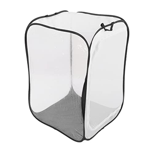 Käfig Sämling Transparent Zuchtkäfig Atmungsaktiv Faltbar Mesh Käfig Futter für Schmetterlinge, #911, Traditionell von evhooe