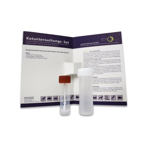 Exomed Kotuntersuchung - Set zum Nachweis von Endoparasiten bei Reptilien/Medizin für Reptilien Exomed Kotuntersuchung - Set zum Nachweis von Endoparasiten bei Reptilien/Medizin für Reptilien von Exomed