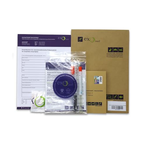 exomed Testkit - Amphibien-Hautprofil-Haut (Bakterien/Pilze/Bd) von Exomed