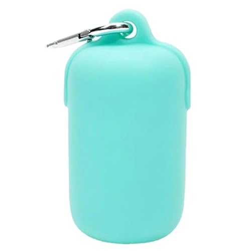 eyob Tragbarer Hundekotbeutelspender Aus Silikon For Den Außenbereich, Heimtierbedarf, Abfall, Tierpflücker, Aufbewahrung For Haustiere Im Freien, Reinigungsbox For Müll (Color : Green) von eyob