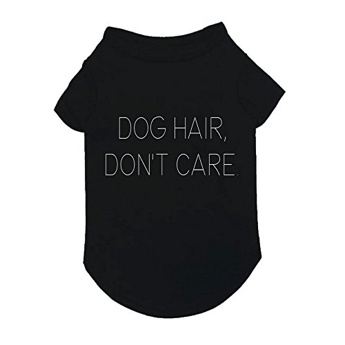 fabdog Dog Hair Don't Care Hunde-T-Shirt, 25,4 cm von fabdog