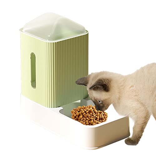 3,5 l Katzenfutterspender | Futter- und Wassernapfspender für Hunde,Pet Supplies Fressnäpfe für die Verteilung von Futterwasser Fanelod von fanelod