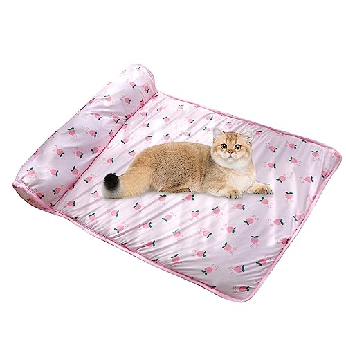 Basics Hunde- und Welpen-Trainingspads, Kühlkissen, ungiftig, kühlendes Gelbett, natürliche Kühlmatte für Welpen, Haustiere, waschbar, Hunde-Kühlmatte, weiche Haustier-Kühlmatte von fanelod