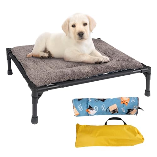 Erhöhtes Hundebett, erhöhtes Hundebett, atmungsaktives erhöhtes Hundebett, erhöhtes Haustierbett für den Außenbereich, rutschfestes Hundebett für große, mittelgroße und kleine Hunde außerhalb Erhöhtes Hundebett, erhöhtes Hundebett, atmungsaktives erhöhtes Hundebett, erhöhtes Haustierbett für den Außenbereich, rutschfestes Hundebett für große, mittelgroße und kleine Hunde außerhalb von fanelod