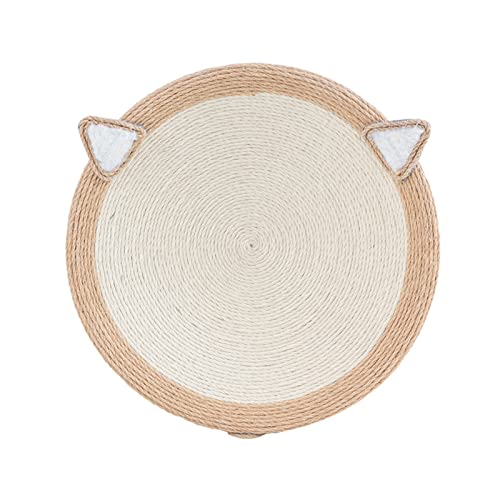 Haustierkratzer - Rundes Cat Sisal Roap Scratcher Lounge Bett | Praktische Kratzbäume für kleine Katzen Fanelod von fanelod